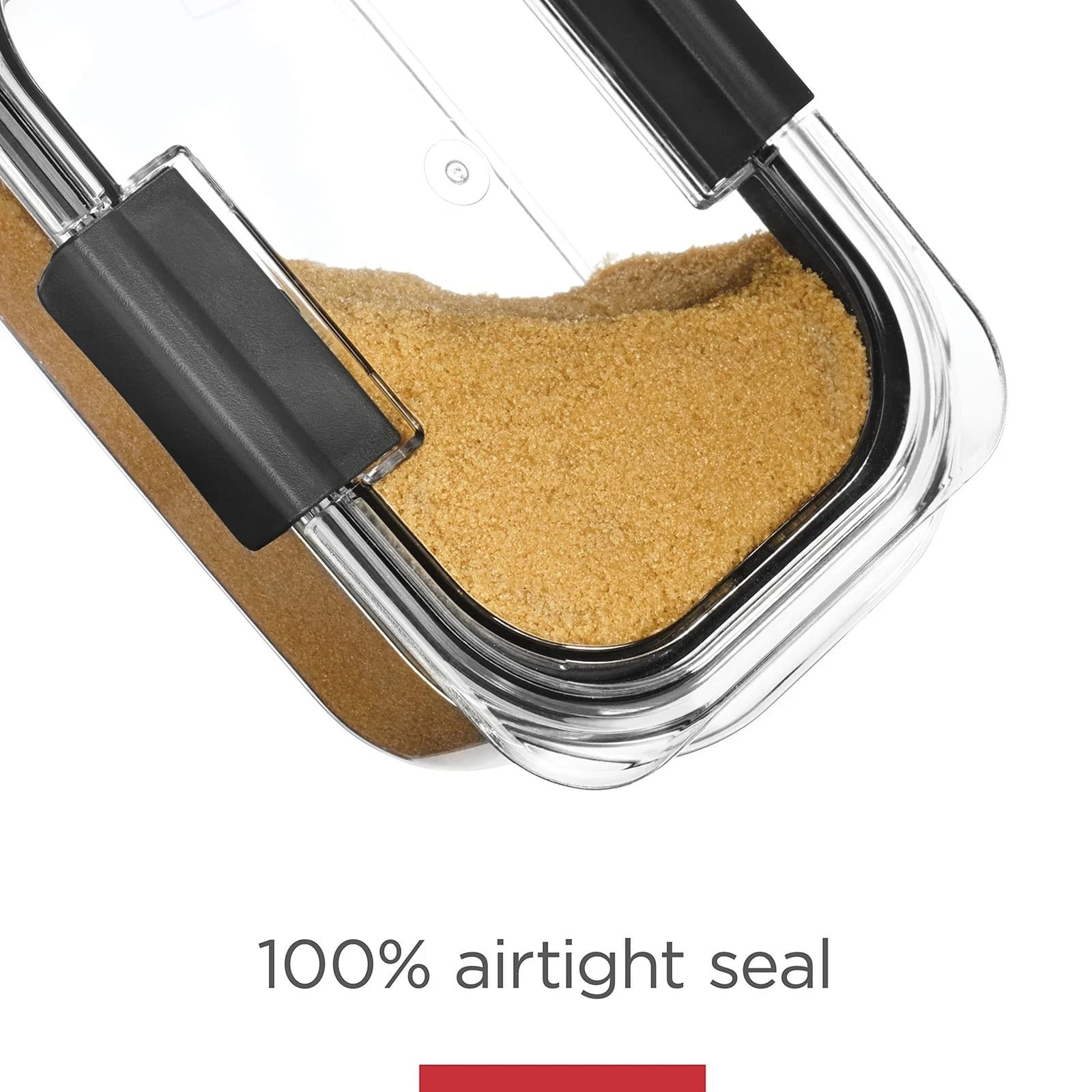 Rubbermaid Brilliance Plastic Food Storage Pantry Baking Set, 3 Containers wi... - Thumbnail 3