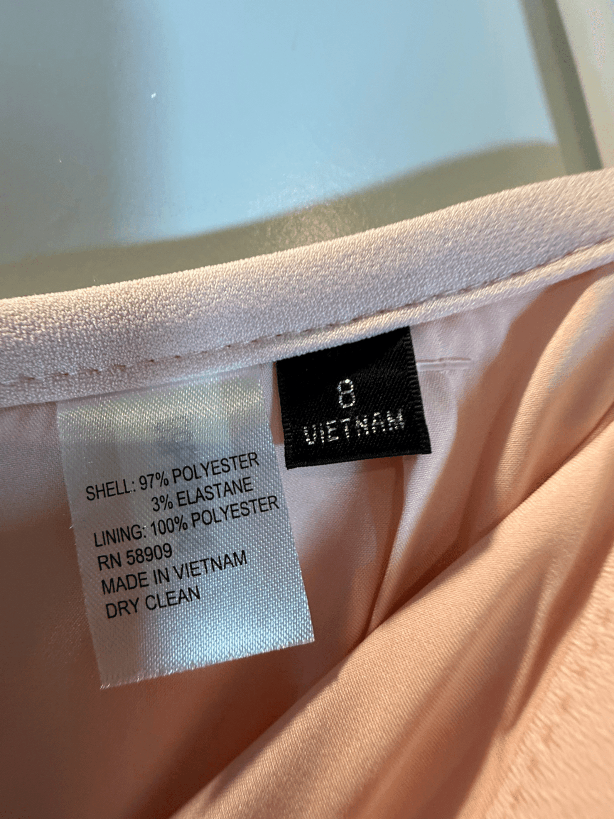 Pink Midi Skirt - Women's Size 8 - Elegant Design - Thumbnail 3