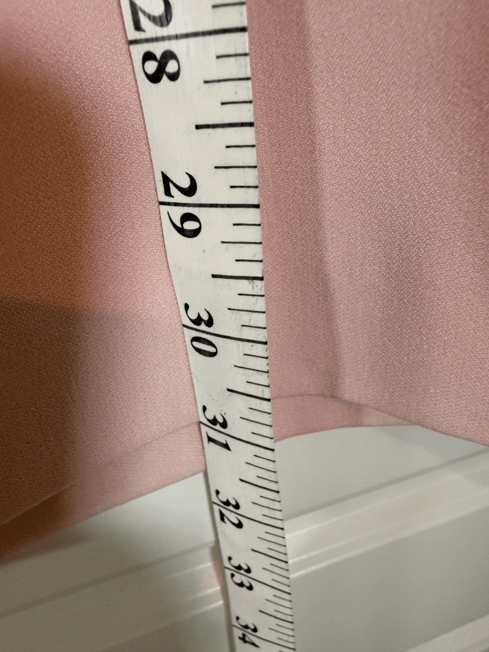 Pink Midi Skirt - Women's Size 8 - Elegant Design - Thumbnail 4