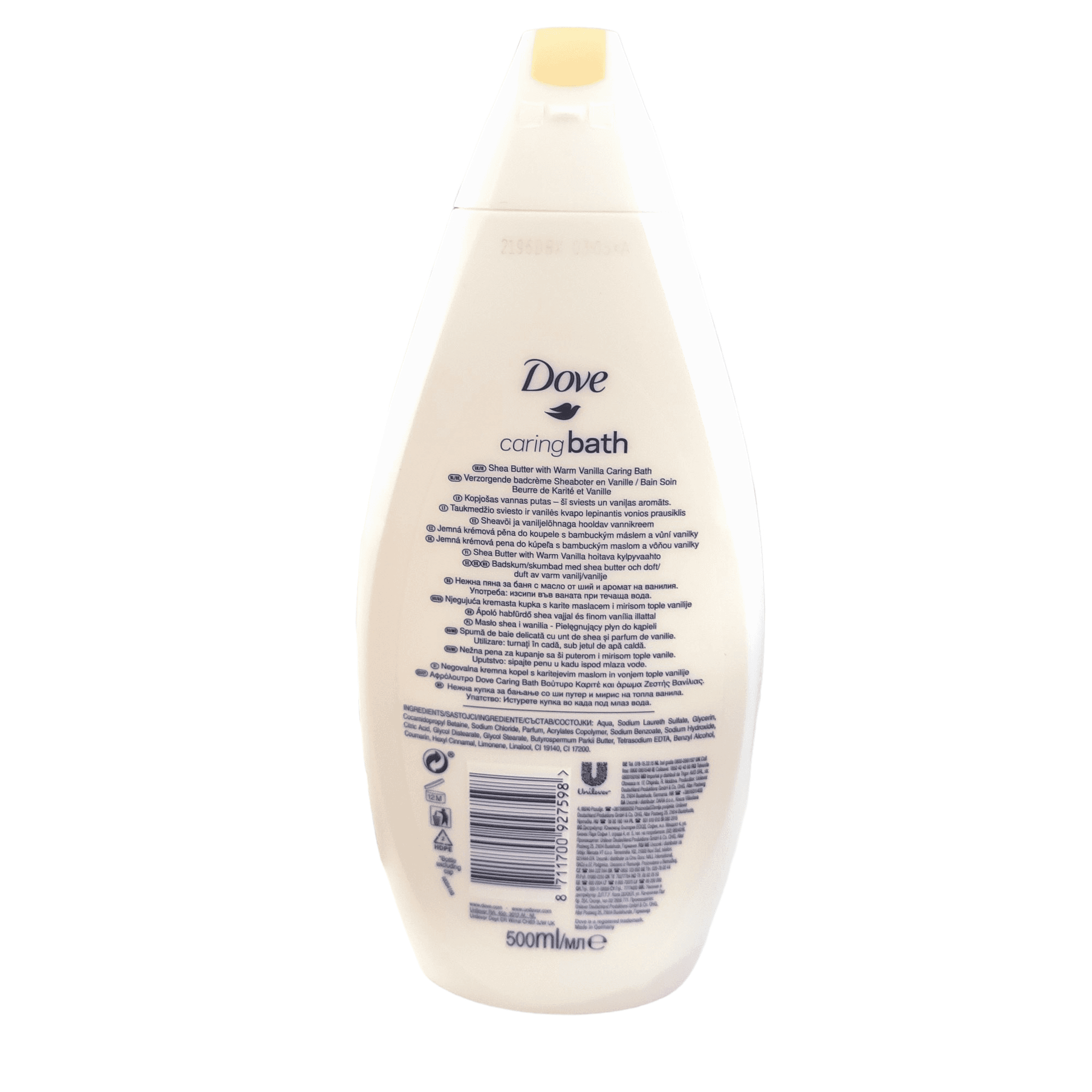 Shea Butter Bath Cream, With Warm Vanilla 500ml - Thumbnail 4