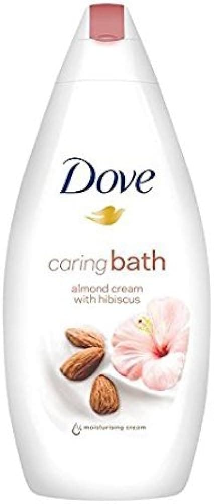 Caring Bath Almond Cream & Hibiscus 500ml - Thumbnail 4