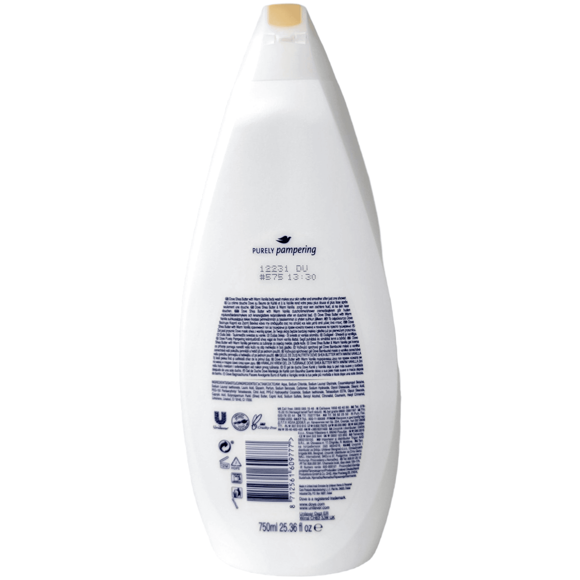 Purely Pampering Shea Butter & Vanilla Body Wash 750 Ml - Thumbnail 4