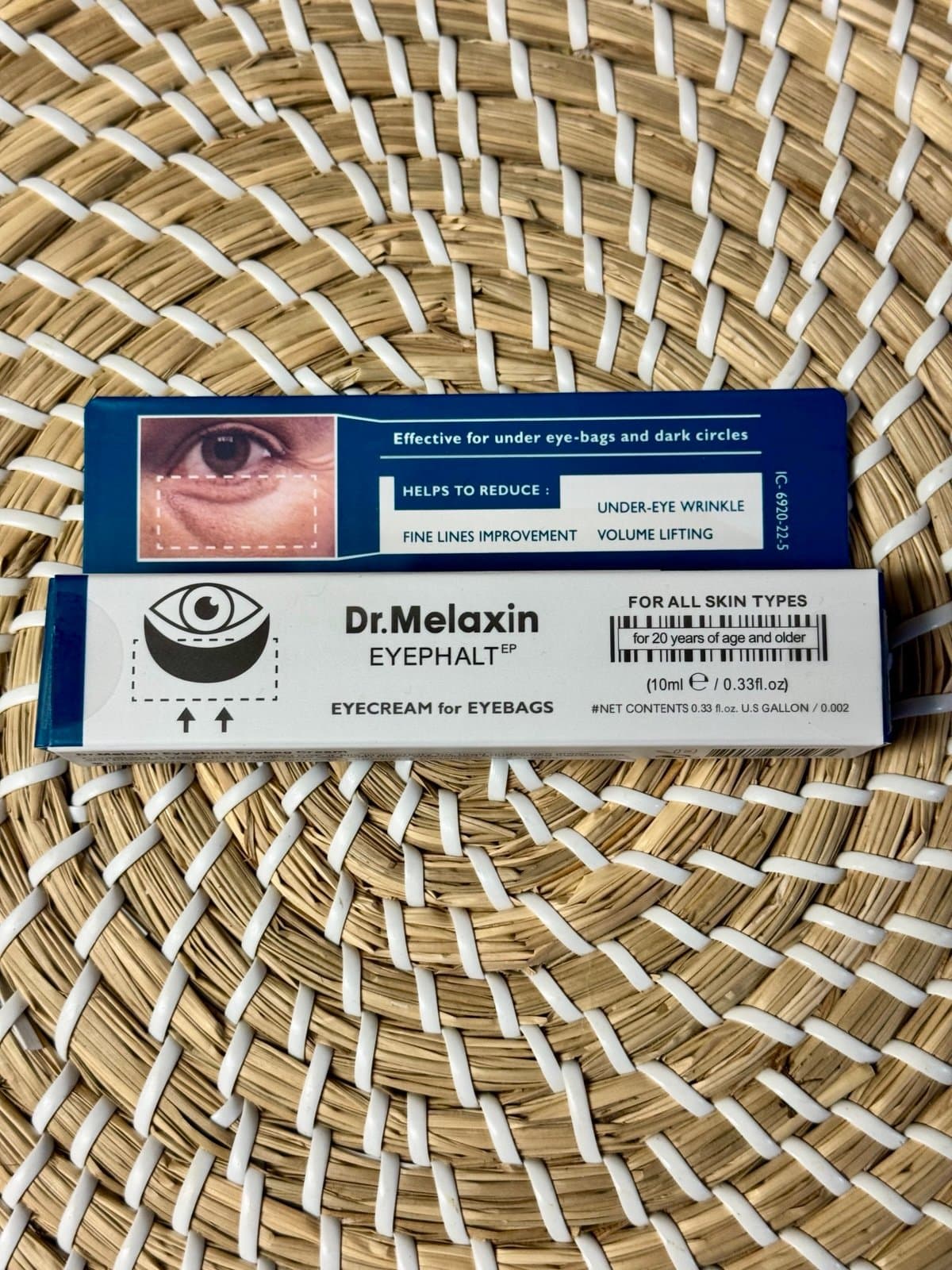 Dr.Melaxin Eyephalt Eye Cream for Eye Bags 10ml New in Box Sealed $50 - Image 1