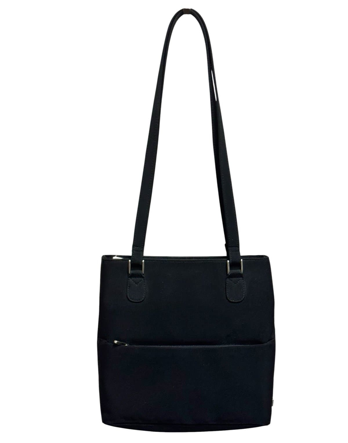 Stone Mountain Y2K Black Nylon Dual Strap 4 Bagger Shoulder Bag - Image 1