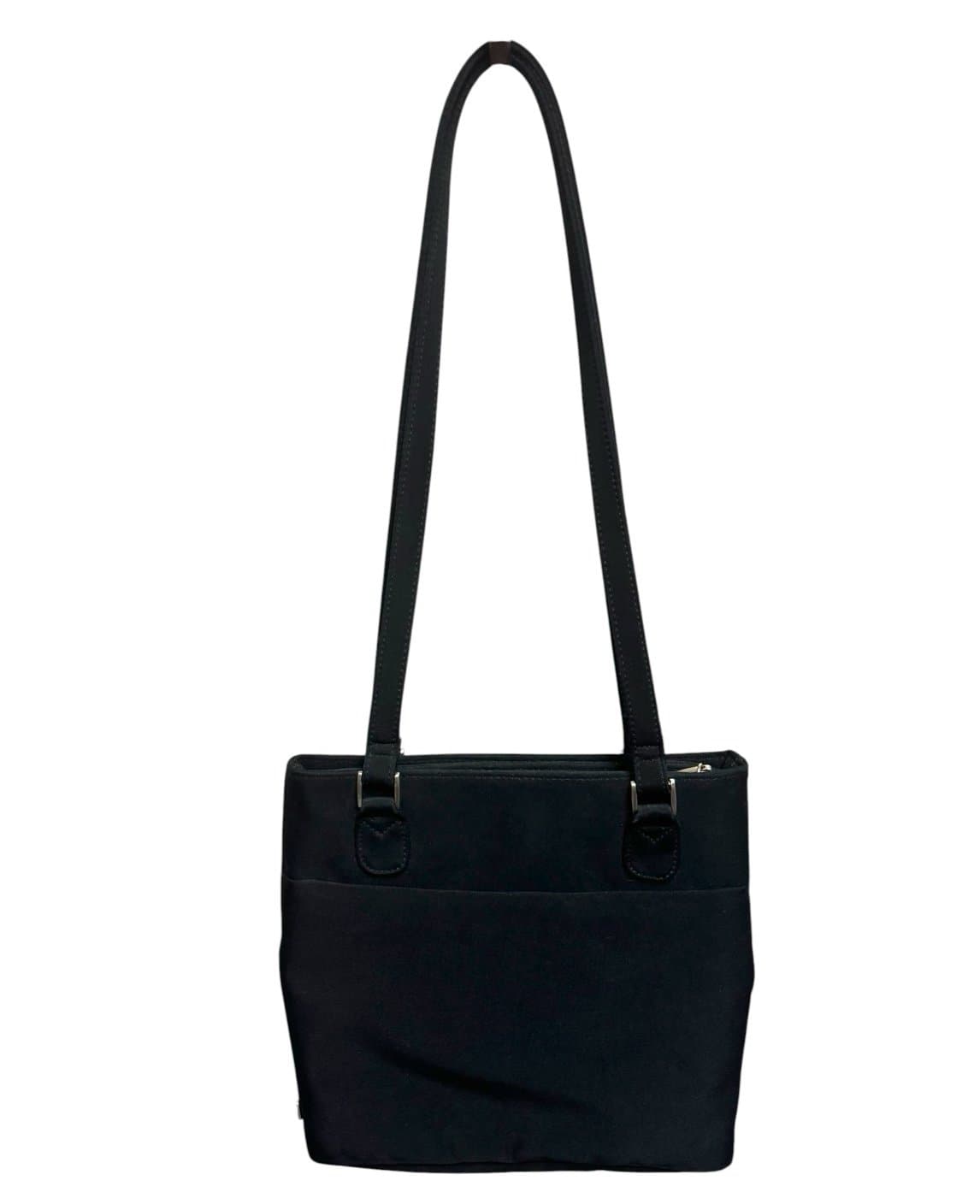 Stone Mountain Y2K Black Nylon Dual Strap 4 Bagger Shoulder Bag - Thumbnail 2