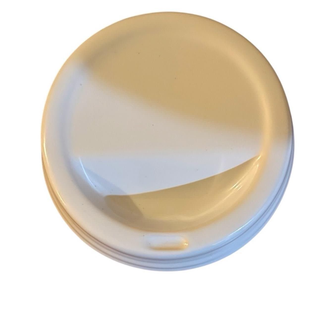 STARBUCKS 2000 White Ceramic Barista To-Go Cup Canister / Cookie Jar w/Lid 9x5” - Thumbnail 5