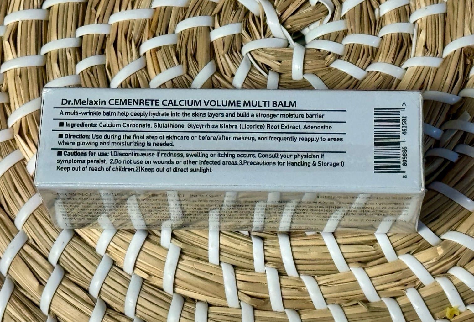 Dr.Melaxin Cemenrete CX Calcium Volume Multi Balm Wrinkle Core Stick Sealed NWT - Thumbnail 3