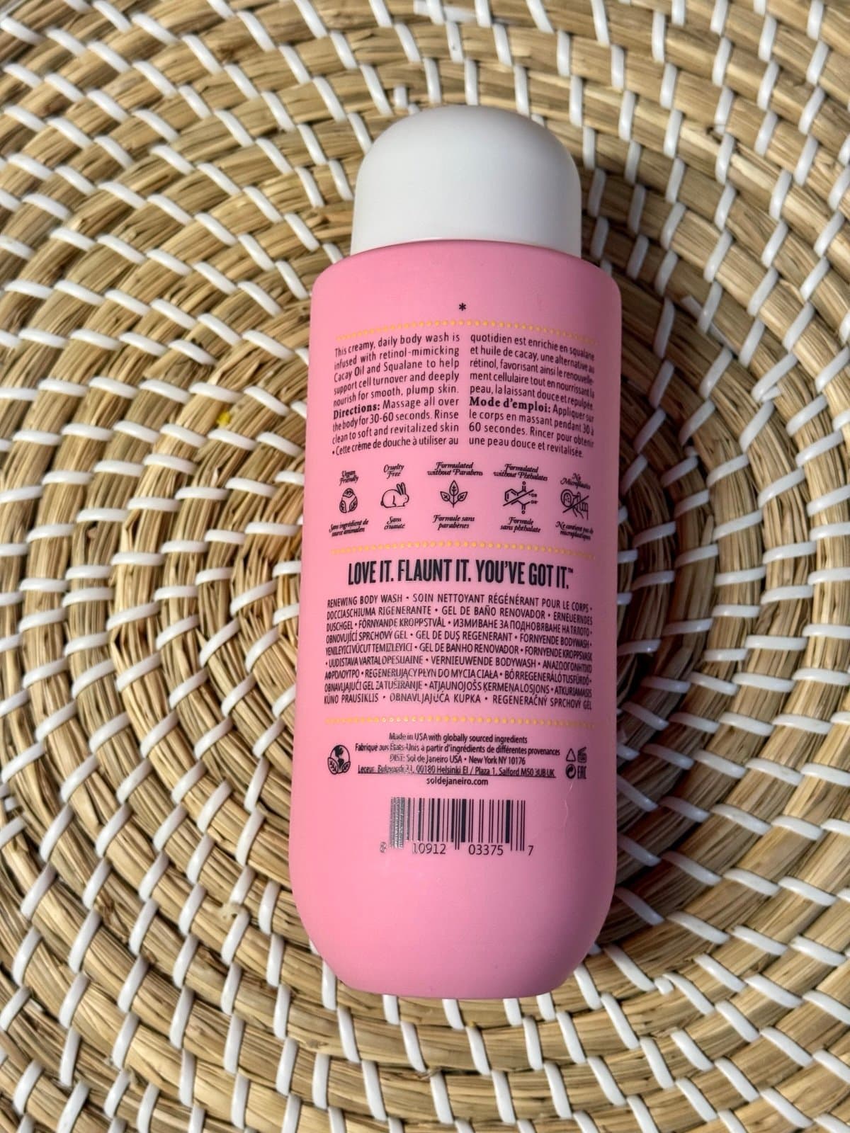 Sol de Janeiro Beija Flor Skin-Renewing Body Wash 13 Fl Oz Sealed NWT - Thumbnail 4