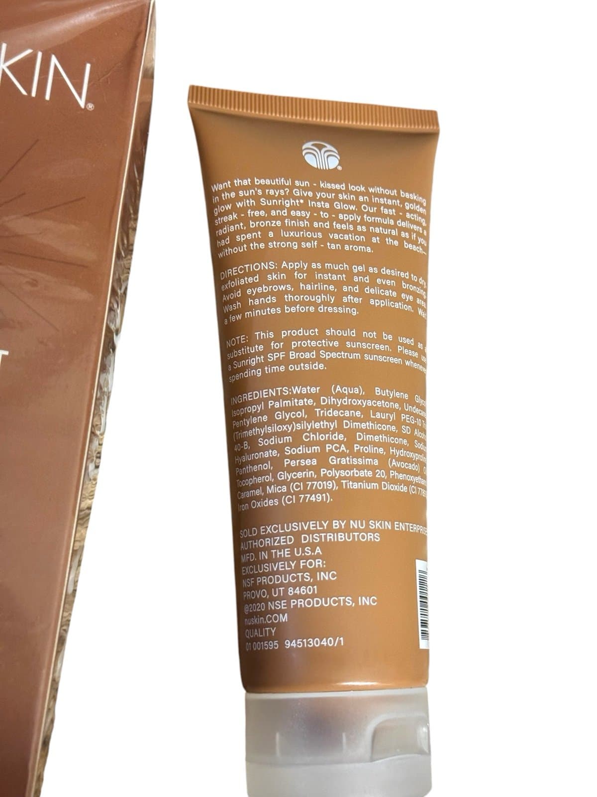 2 NU SKIN Sunright Insta Glow 4.2 Fl Oz NIB $64 - Thumbnail 2