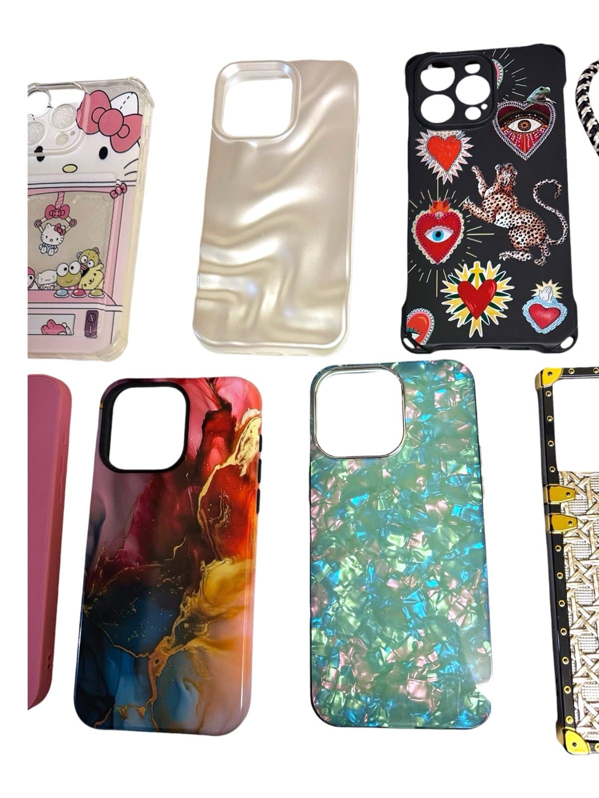 8 Pc Apple iPhone 15 Pro Max Phone Cases - New & Gently Used Lot Unisex - Thumbnail 3