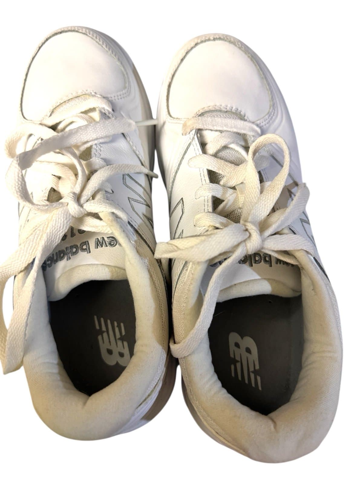 New Balance White 813v1 Leather Lace-Up Walking Shoes Sneakers Sz 10N $130 - Thumbnail 6