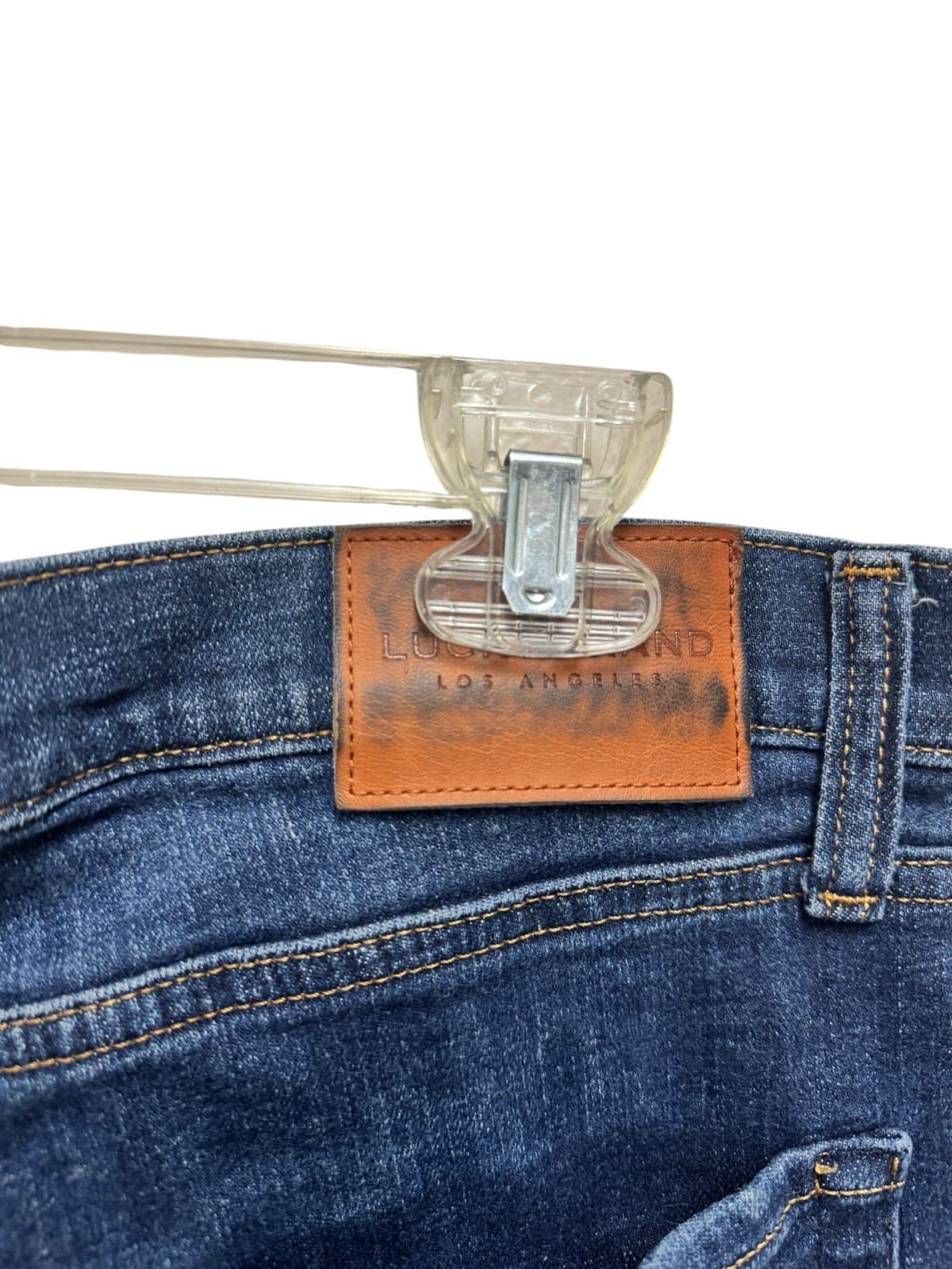 Lucky Brand Pinnacles 410 Athletic Straight Leg Jeans Sz 34x30” $129 - Thumbnail 3