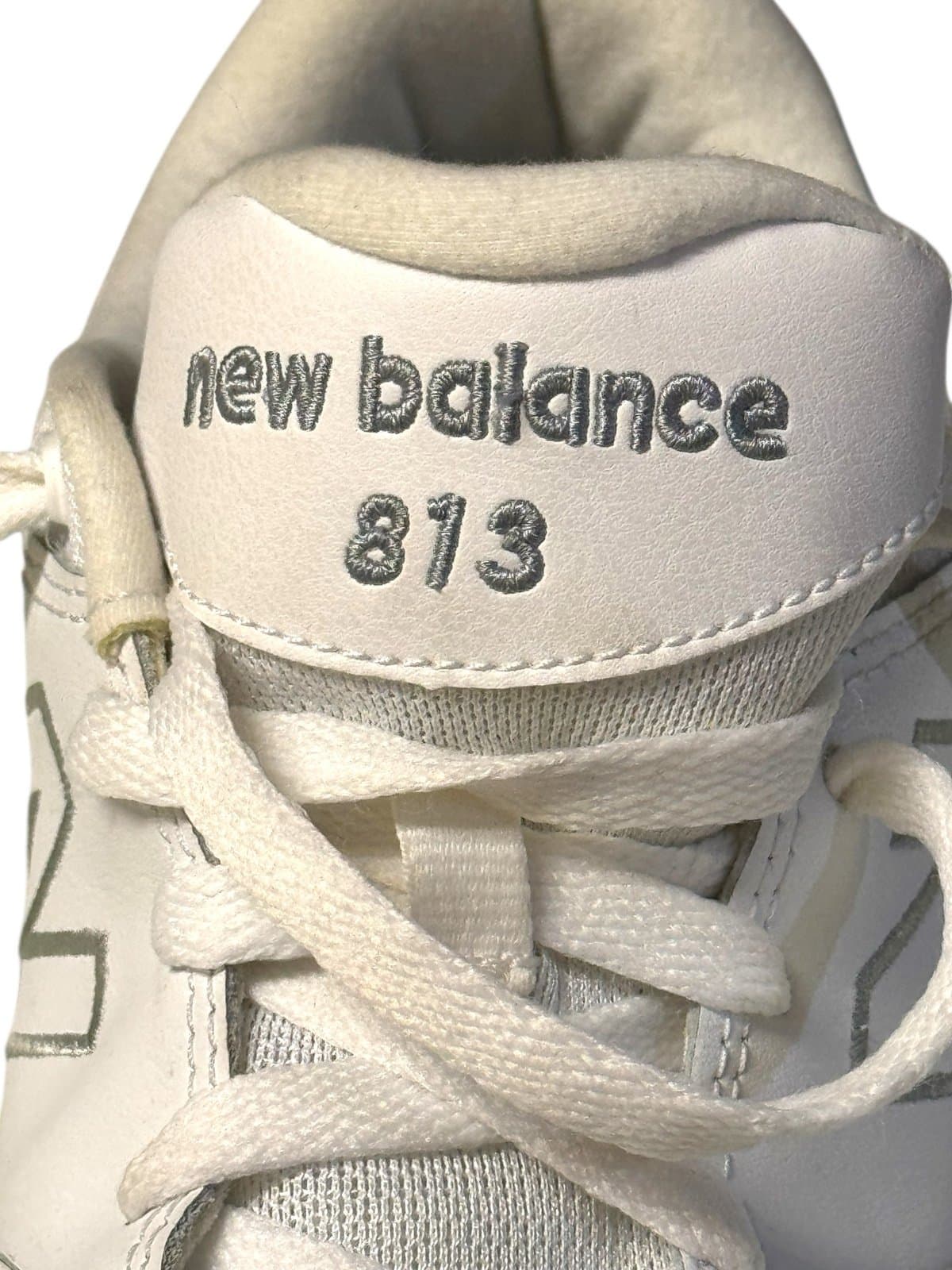 New Balance White 813v1 Leather Lace-Up Walking Shoes Sneakers Sz 10N $130 - Thumbnail 5