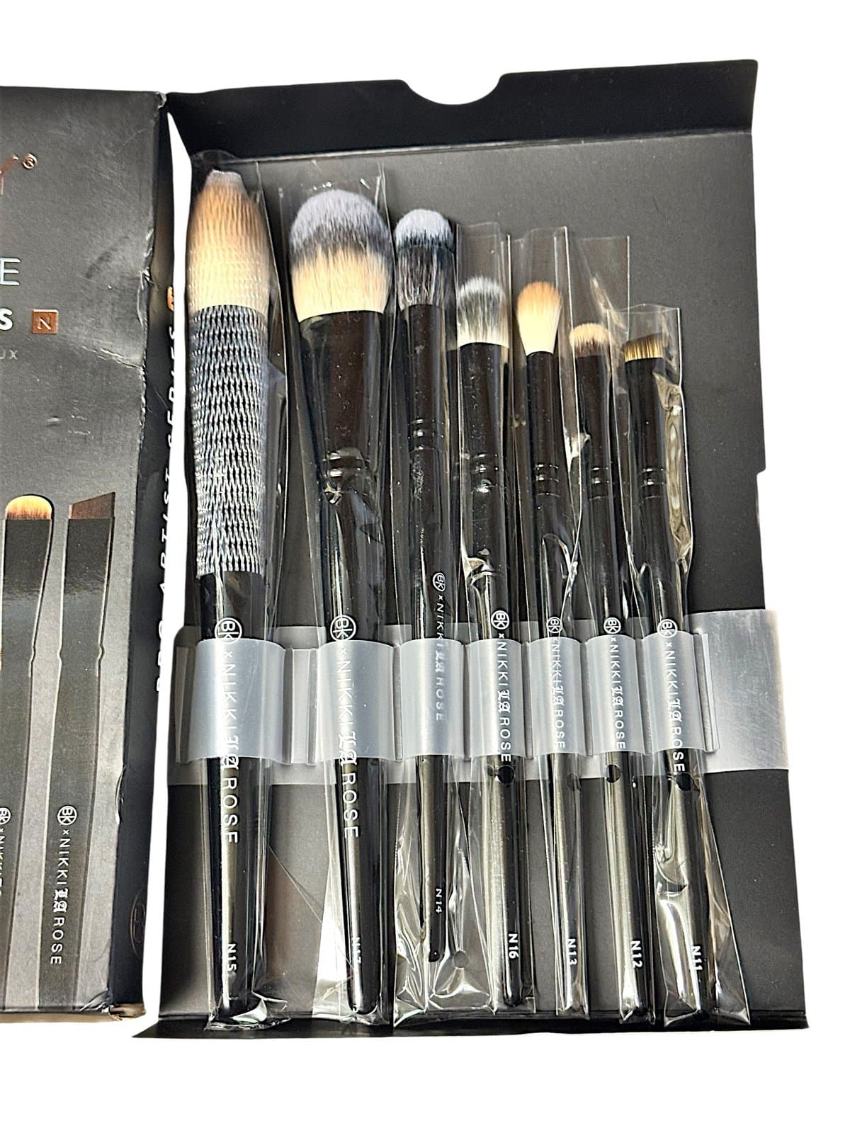 BK Beauty x Nikki LA Rose 7 Pc Pro Artist Brush Set NIB $206 - Thumbnail 3