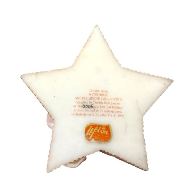 LEFTON 1996 ‘Celestial Song’ Angels Divine Collection Limited Edition Figurine - Thumbnail 8