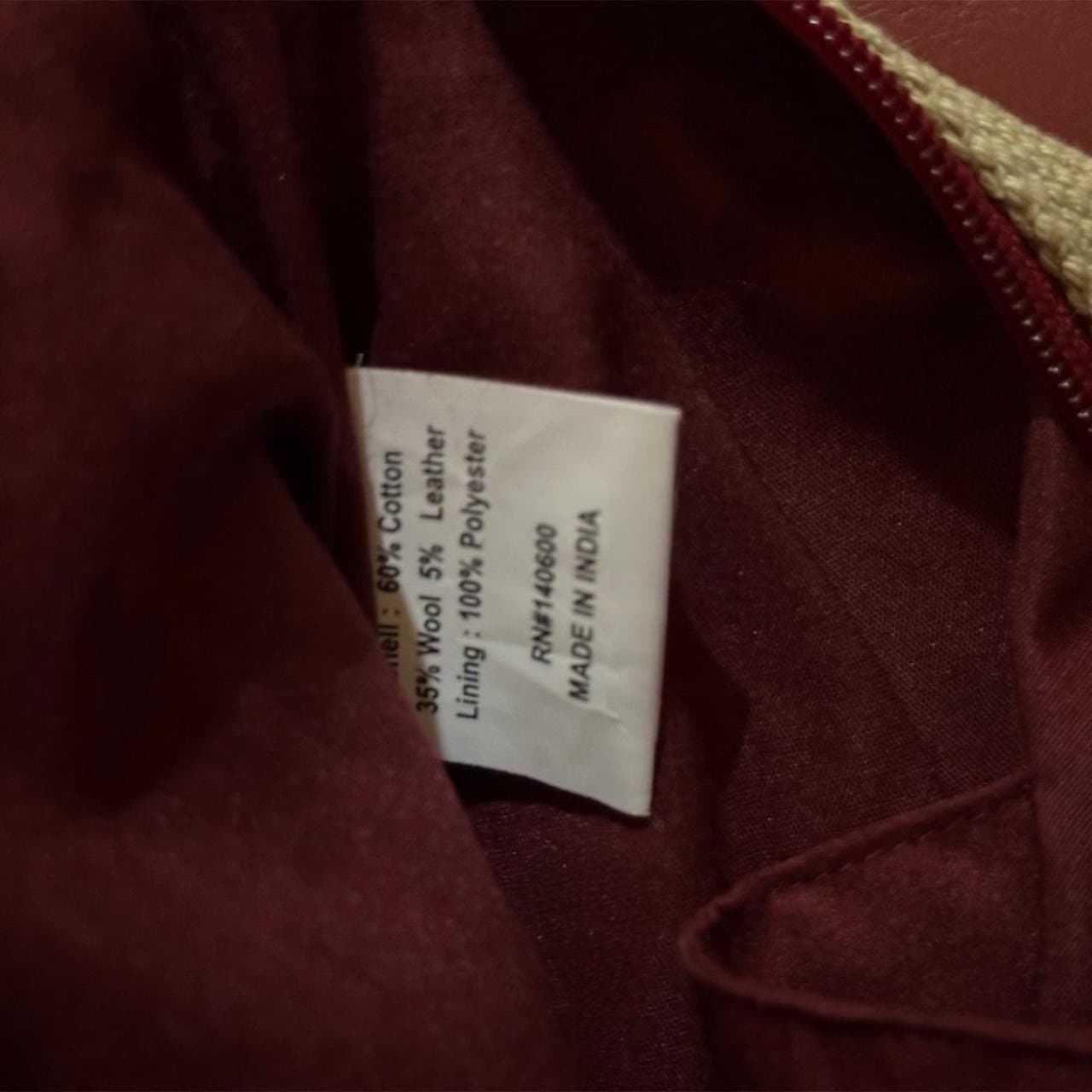 A & P DENIM Sarasota Aztec Studded Tapestry Bag Large Clutch w/Leather Strap NEW - Thumbnail 5