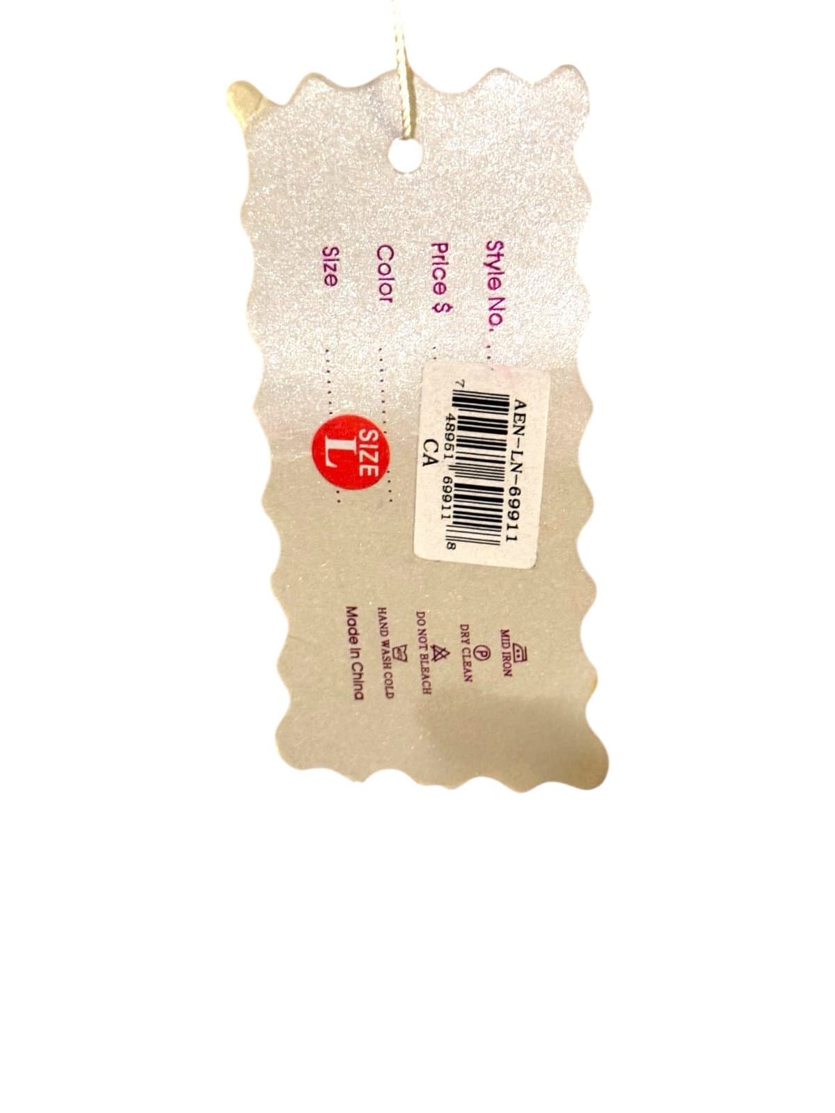 PRETTY ANGEL Sleeveless Silk Whimsy Sequins Lace Sheer Lined Midi Dress Sz L NWT - Thumbnail 6