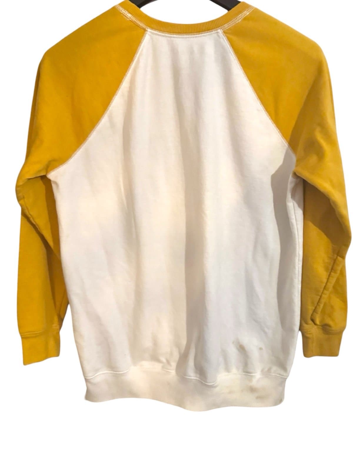 Rolling Stones x American Eagle Mustard & White International Licks Sweatshirt M - Thumbnail 4