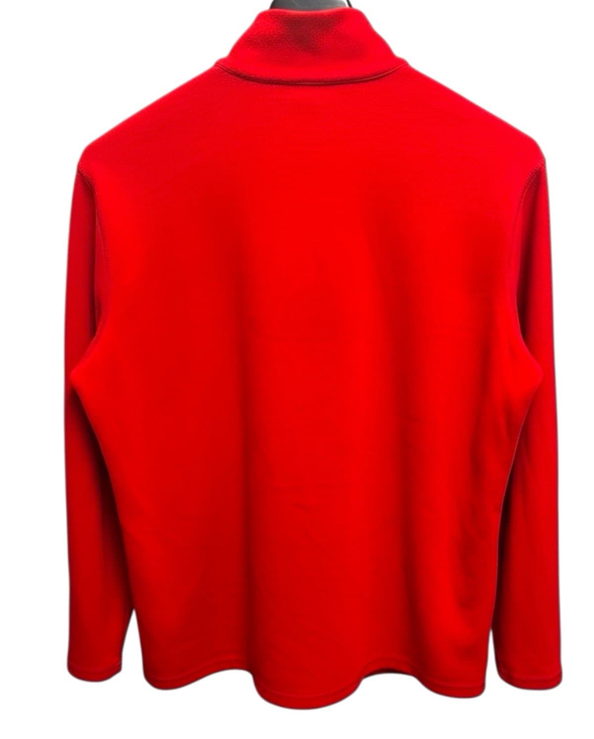 POLO SPORT Ralph Lauren Mid-90s Red Quarter-Zip Fleece Pullover Sweater Sz XL - Thumbnail 6