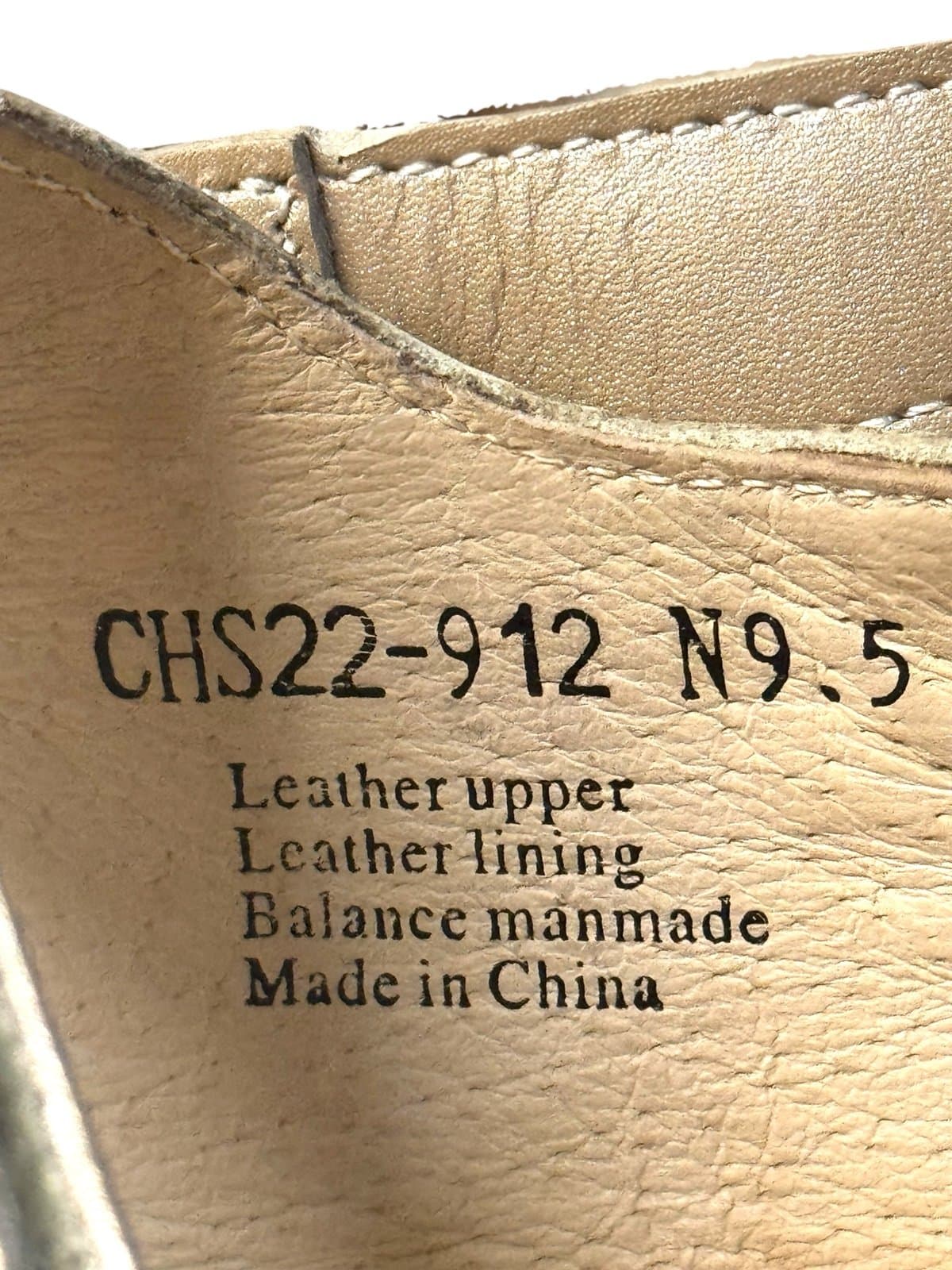 DAVID TATE Shiny Beige Leather ‘Glove’ Velcro Strappy Sandals 9.5N $90 - Thumbnail 7