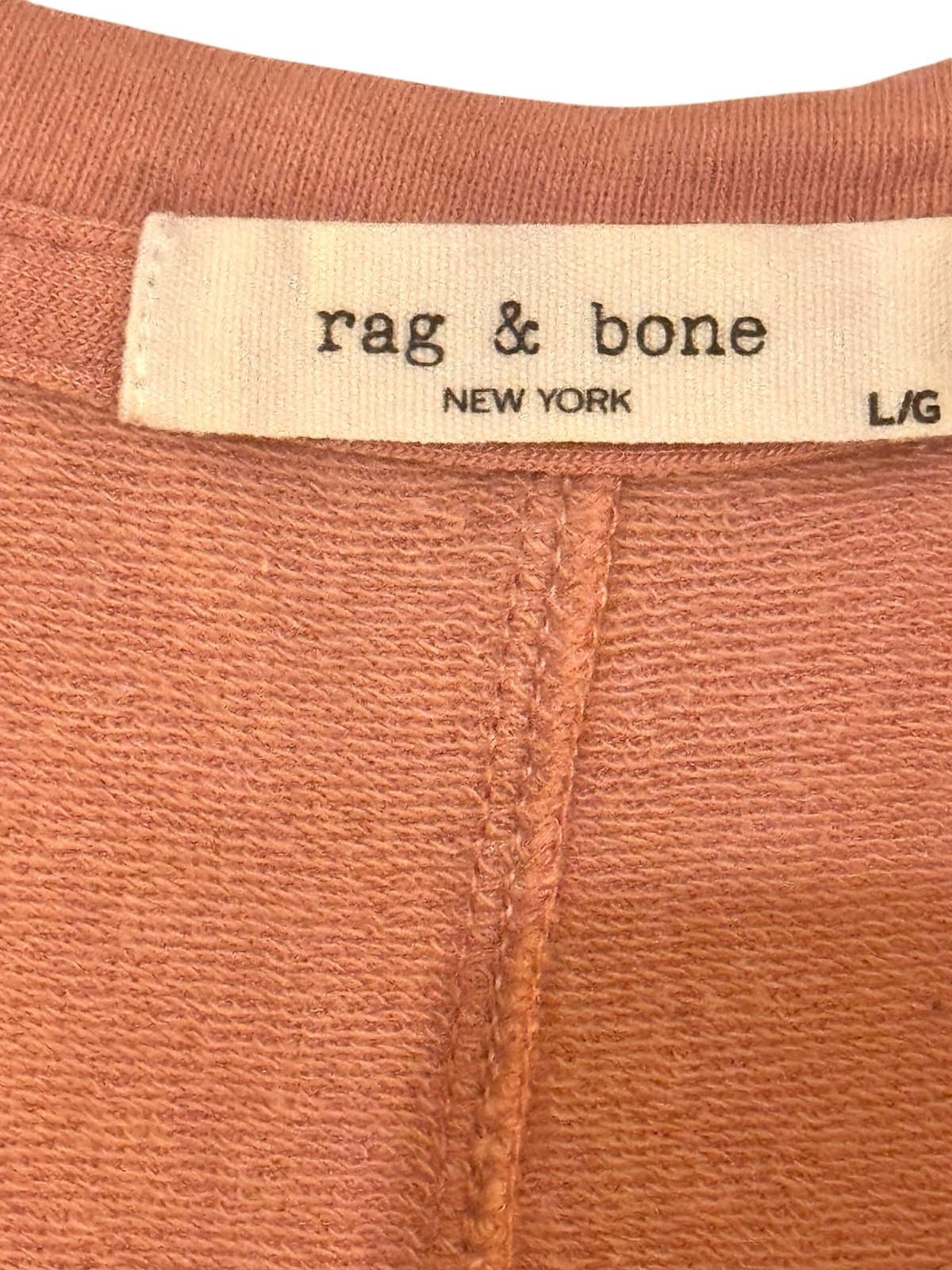 RAG & BONE Pale Rose Marlon Midi Tank Dress Sz L $225 - Thumbnail 5