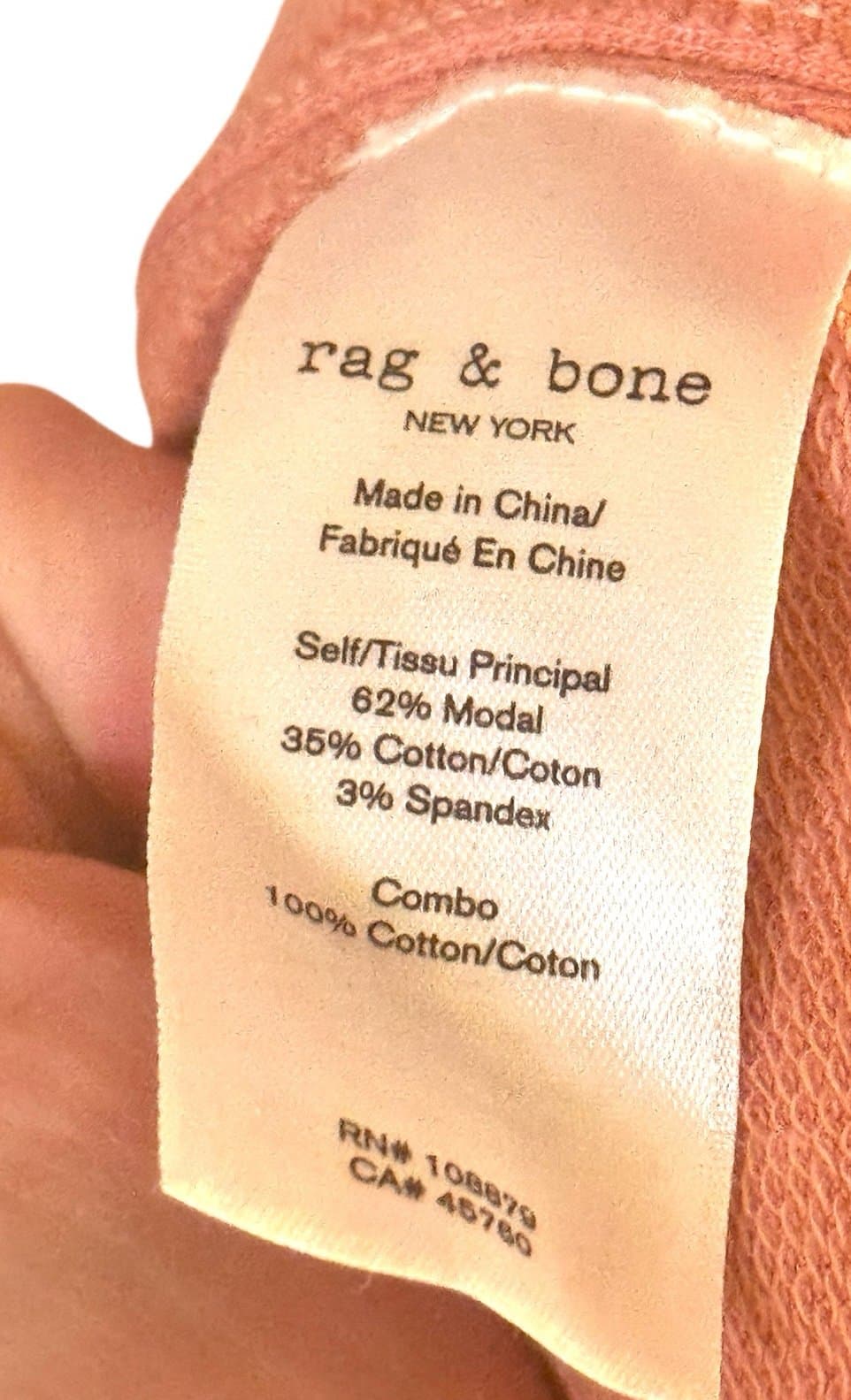 RAG & BONE Pale Rose Marlon Midi Tank Dress Sz L $225 - Thumbnail 6