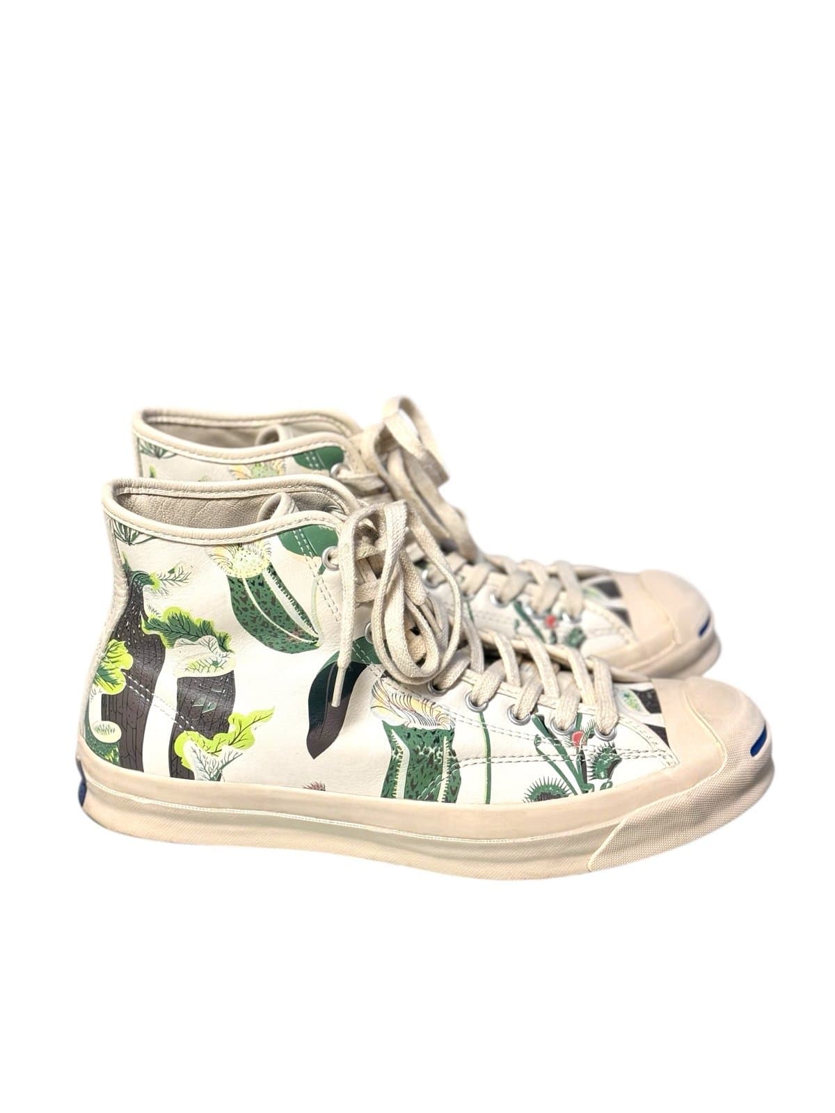Converse Jack Purcell Signature Jetstream Carnivorous Print Sneakers Sz 9.5M 11W - Thumbnail 2