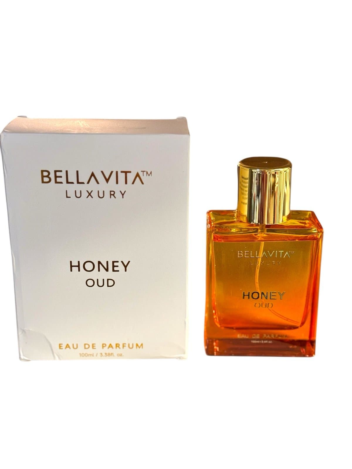 Bellavita Luxury Honey Oud Eau De Parfum 3.4oz NIB Unisex - Image 1