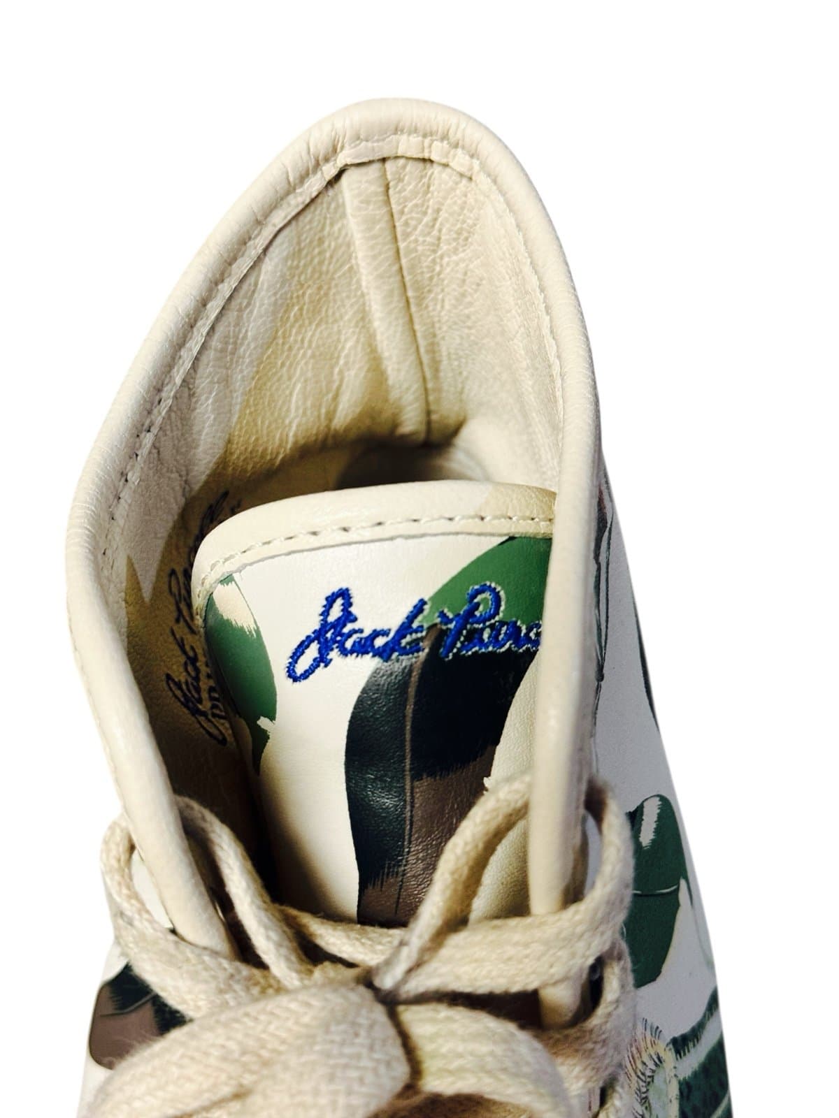 Converse Jack Purcell Signature Jetstream Carnivorous Print Sneakers Sz 9.5M 11W - Thumbnail 5