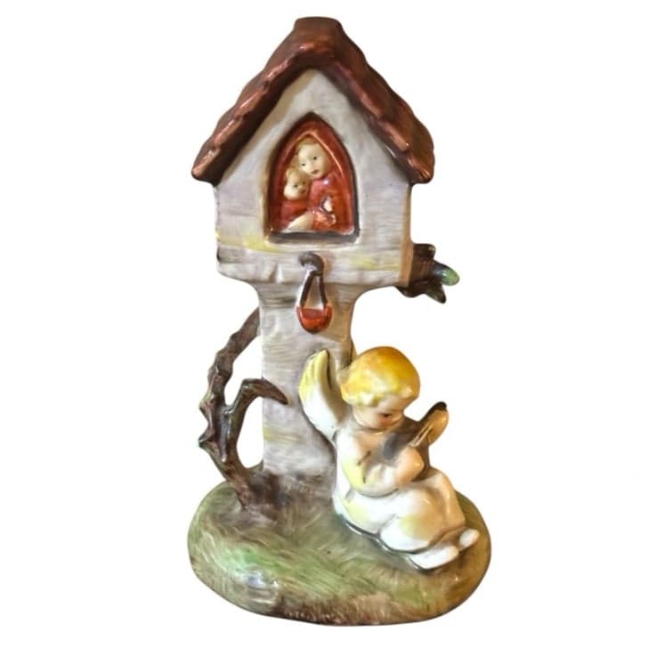 GOEBEL 1935 Angel at Wayside Shrine Figurine RARE