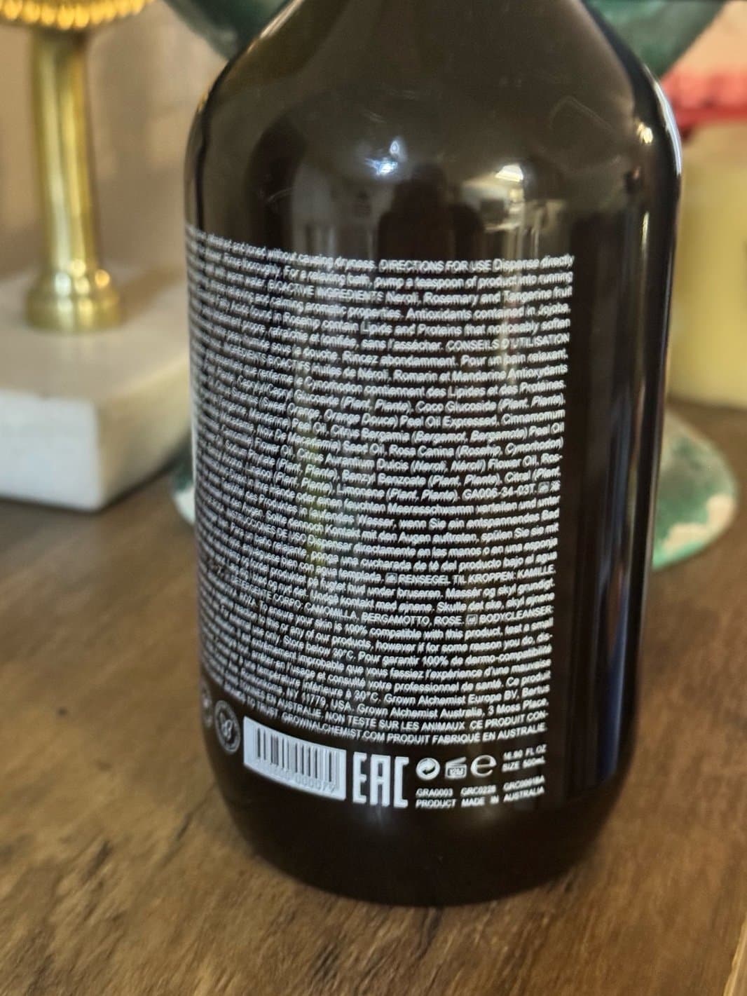 Grown Alchemist - Body Cleanser: Chamomille, Bergamot, Rose 16.9 Fl Oz NEW $44 - Thumbnail 4