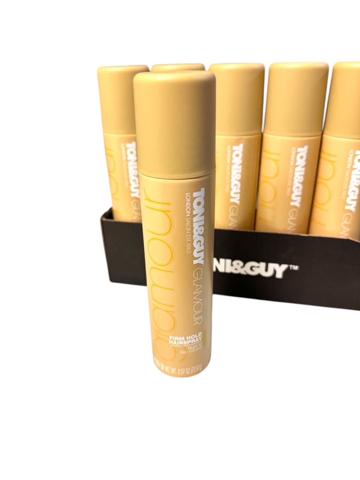 6 Toni & Guy Glamour Collection Firm Hold Hairspray 2.53oz Travel Size NEW - Thumbnail 2