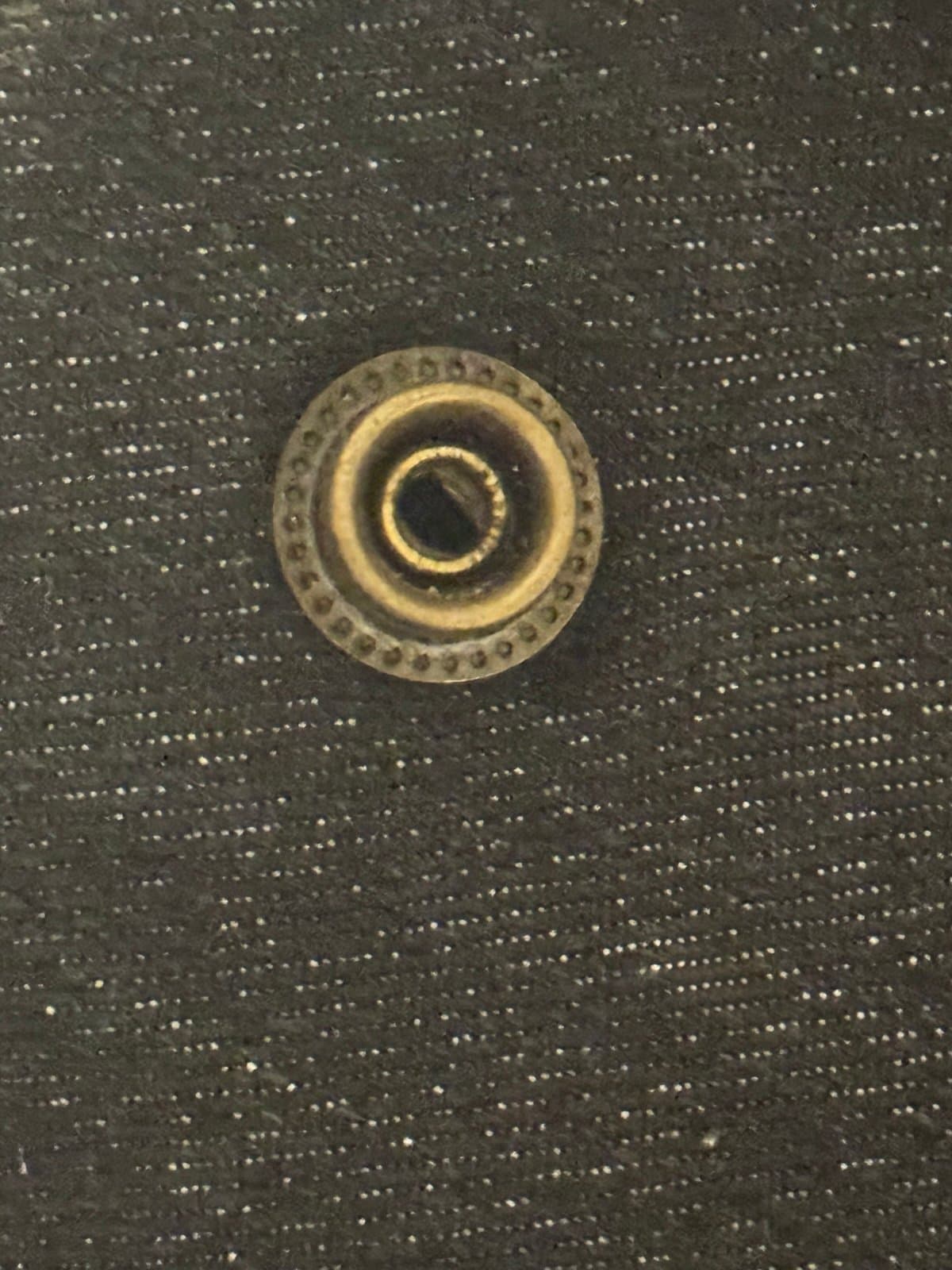 KIKIT Y2K Dark Blue Denim Cropped Peacoat Swing Jean Jacket Sz L - Thumbnail 8