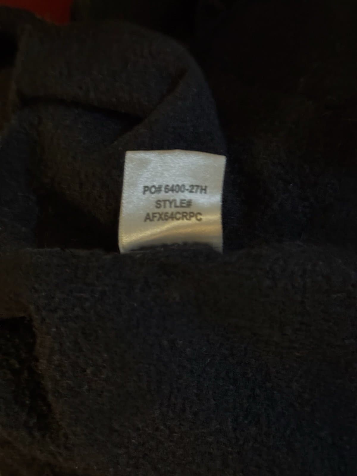 ZEF Industries Black ‘Future Baby’ Cropped Hoodie Sz L Rare Die Antwoord - Thumbnail 9