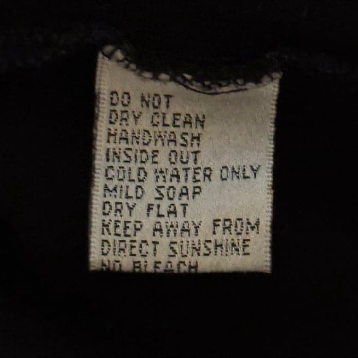 JACK B. QUICK Y2K Black Cotton LS Metallic Sequin & Beaded Spider Web Top Sz M - Thumbnail 6