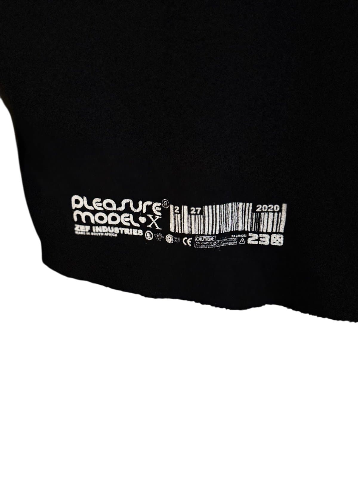 ZEF Industries Black ‘Future Baby’ Cropped Hoodie Sz L Rare Die Antwoord - Thumbnail 6