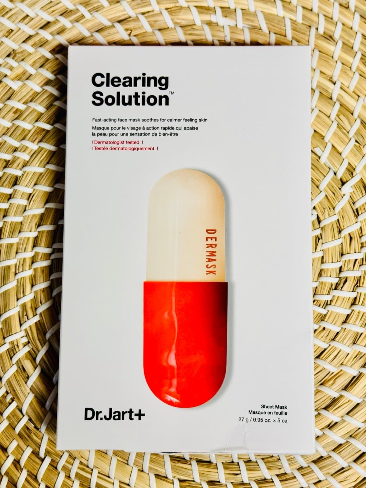 Dr.Jart+ 5 Pc Dermask Micro Jet Clearing Solution Sheet Masks New In Box Sealed - Thumbnail 2