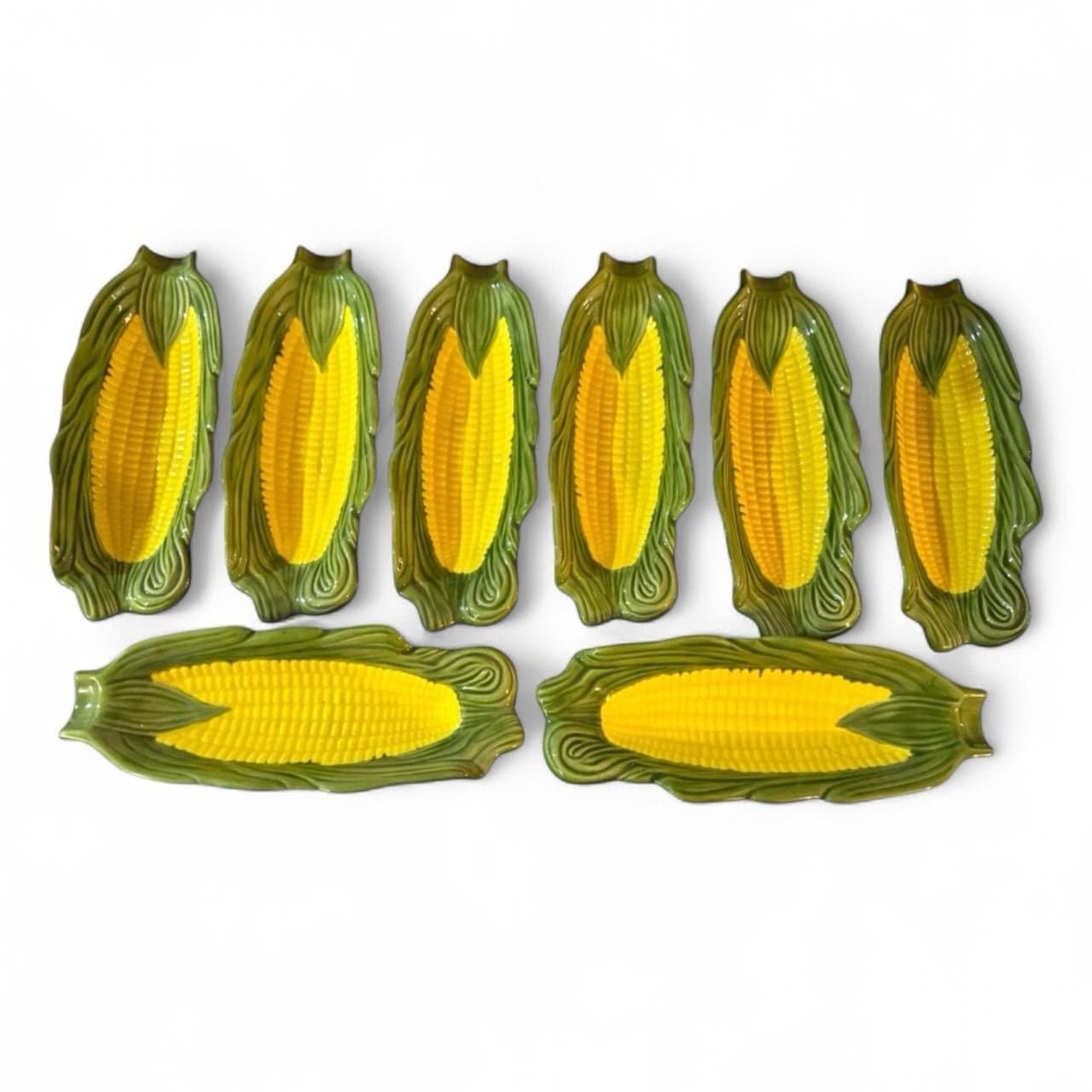 16 Pc Corn King Casserole Serving Platter Butter Warmer S&P Shakers Corn Holders - Thumbnail 5