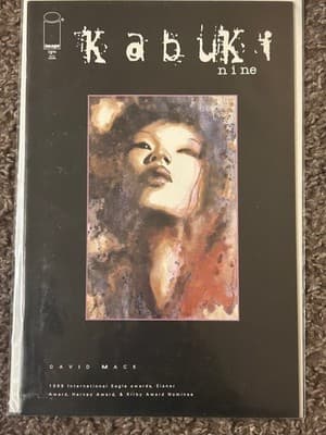Kabuki Nine #9 Image Comics David Mack 1999 Single Issue Graphic Novel Comic - Image 1