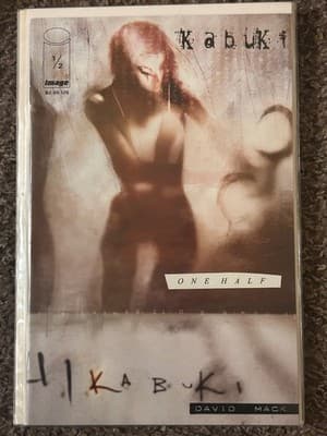 Kabuki One Half Comic Book David Mack Image Comics Issue 1/2 Variant Cover - Image 1
