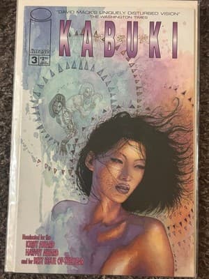 Image Kabuki #3 Comic David Mack Cover Single Issue Collectible Watercolor - Image 1