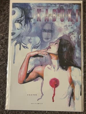 Image Comics Kabuki SE7EN David Mack Graphic Novel Comic Book Art Cover Bagged - Image 1