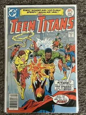 Teen Titans #43, 45, 47, 48, 49 (1973-79 DC) Lot Of 5 1st App Of Bumblebee KEY - Thumbnail 4