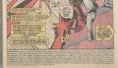 Marvel Star Wars Comic #4 35¢ Reprint Vol 1 1977 Darth Vader Luke Leia - Thumbnail 6