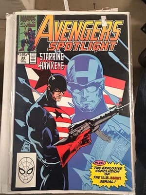 Marvel Avengers Spotlight Hawkeye Lot 4 Issues 31 32 33 34 Comic Books Bagged - Thumbnail 5