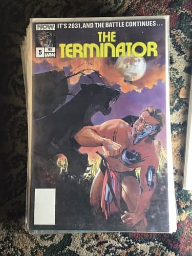 THE TERMINATOR #1 - 3, 5 - 14 (1988 NOW COMICS) 1st Terminator Lot Of 13 - Thumbnail 4
