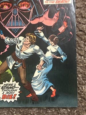 Marvel Star Wars Comic #4 35¢ Reprint Vol 1 1977 Darth Vader Luke Leia - Thumbnail 3