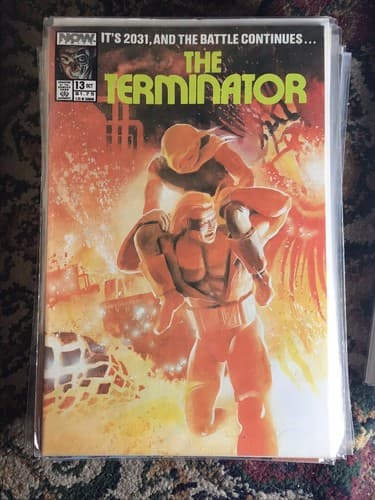 THE TERMINATOR #1 - 3, 5 - 14 (1988 NOW COMICS) 1st Terminator Lot Of 13 - Thumbnail 12