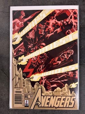 Marvel Avengers Comic Lot 5 Issues 51 52 53 54 55 Busiek Dwyer Remender PG Rated - Thumbnail 3