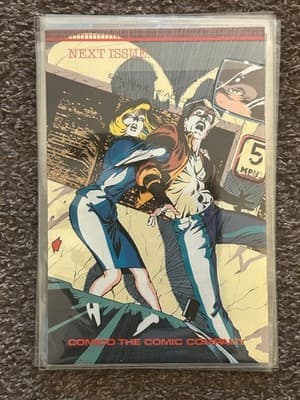 Comico The Maze Agency Comics Lot #1-4 #7-8 6 Issues Mike W Barr Adam Hughes - Thumbnail 5